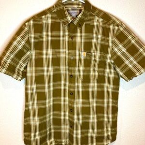 Carhartt Plaid Force Relaxed Fit Button Up